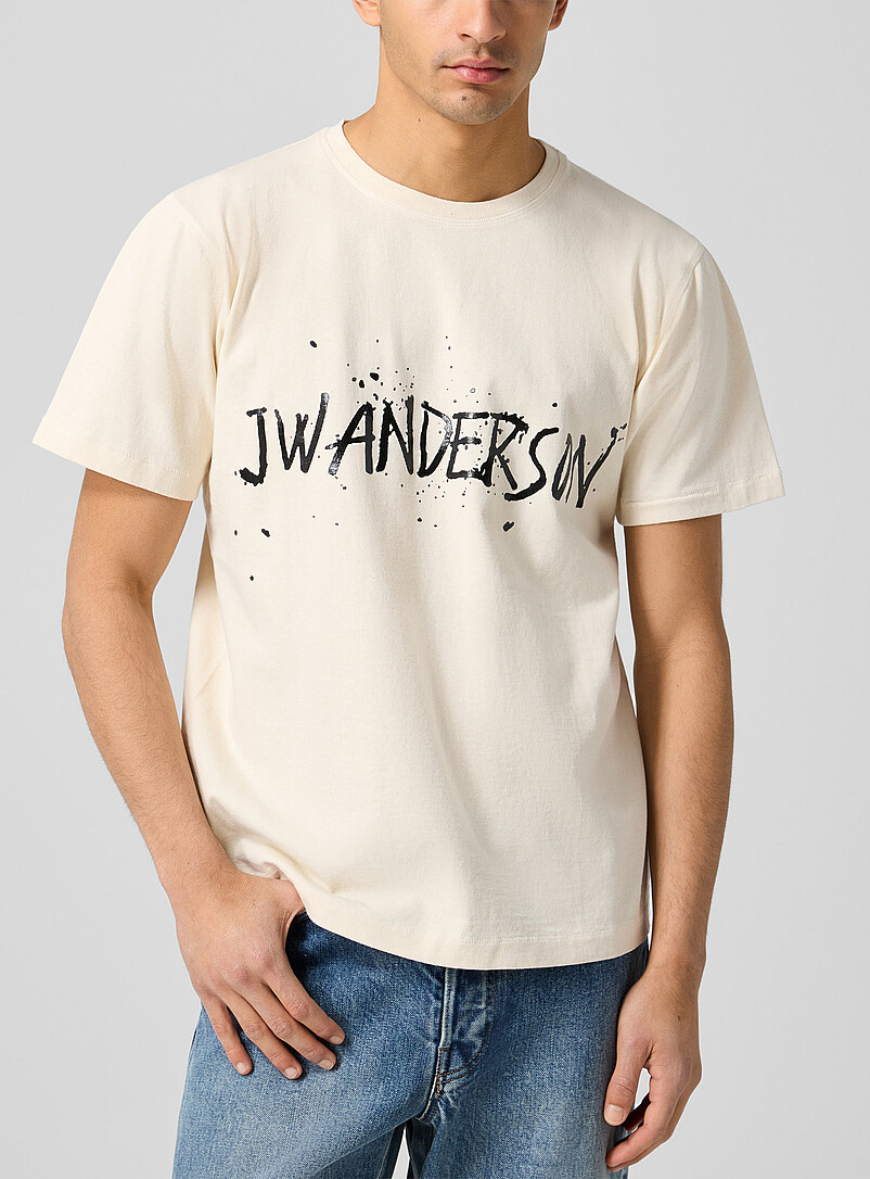 Painted Logo Print T-Shirt