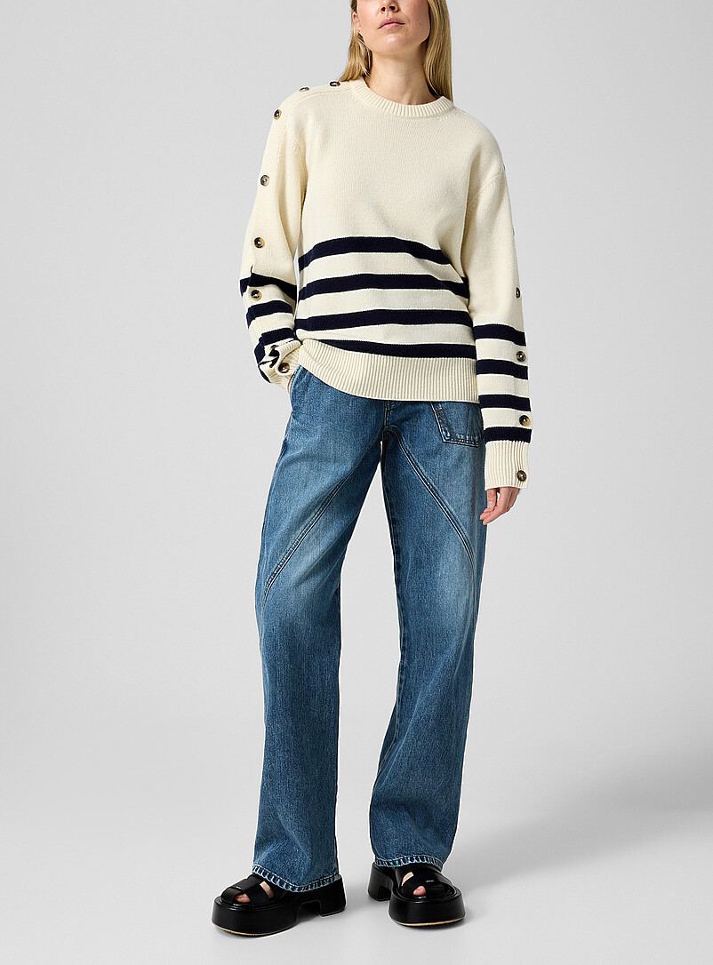 Twisted effect carpenter jean product image (primary)
