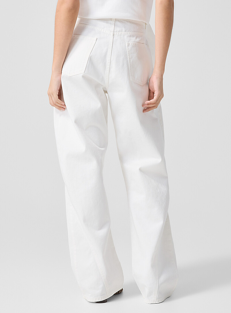 Twisted white carpenter jean product image 3