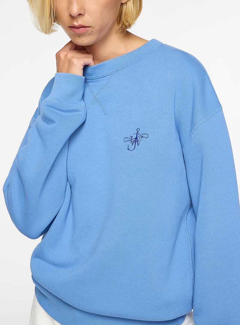 Tone-on-tone signature anchor sweatshirt product image (primary)