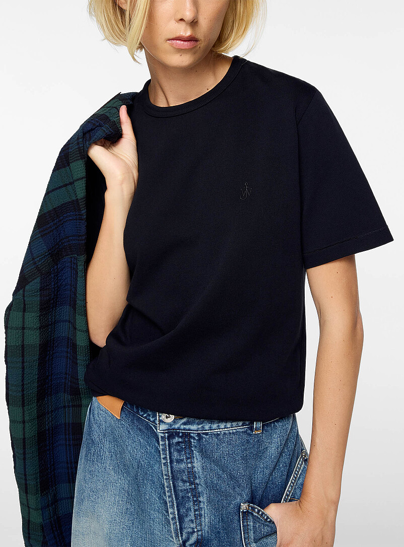 Tone-on-tone signature anchor T-shirt product image 2