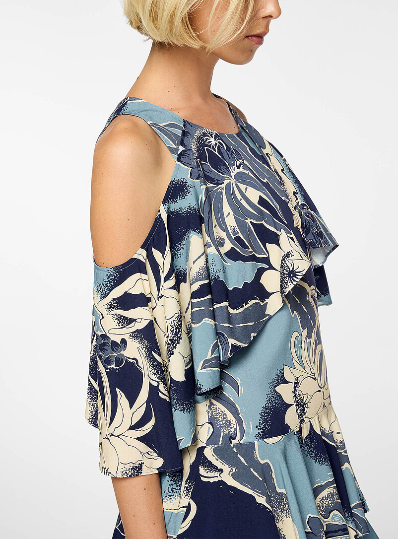 Ruffled floral maxi dress product image 2