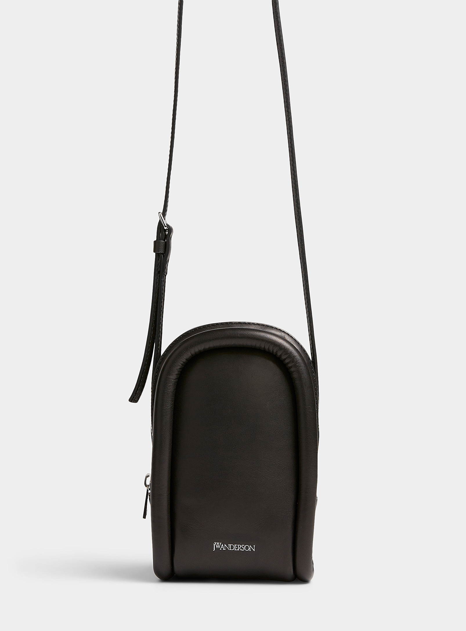 Jw Anderson Bumper Phone Pouch In Black