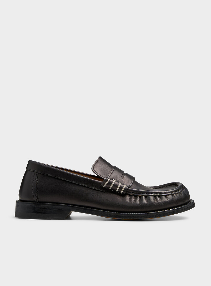 Leather moccasin loafers Women product image (primary)