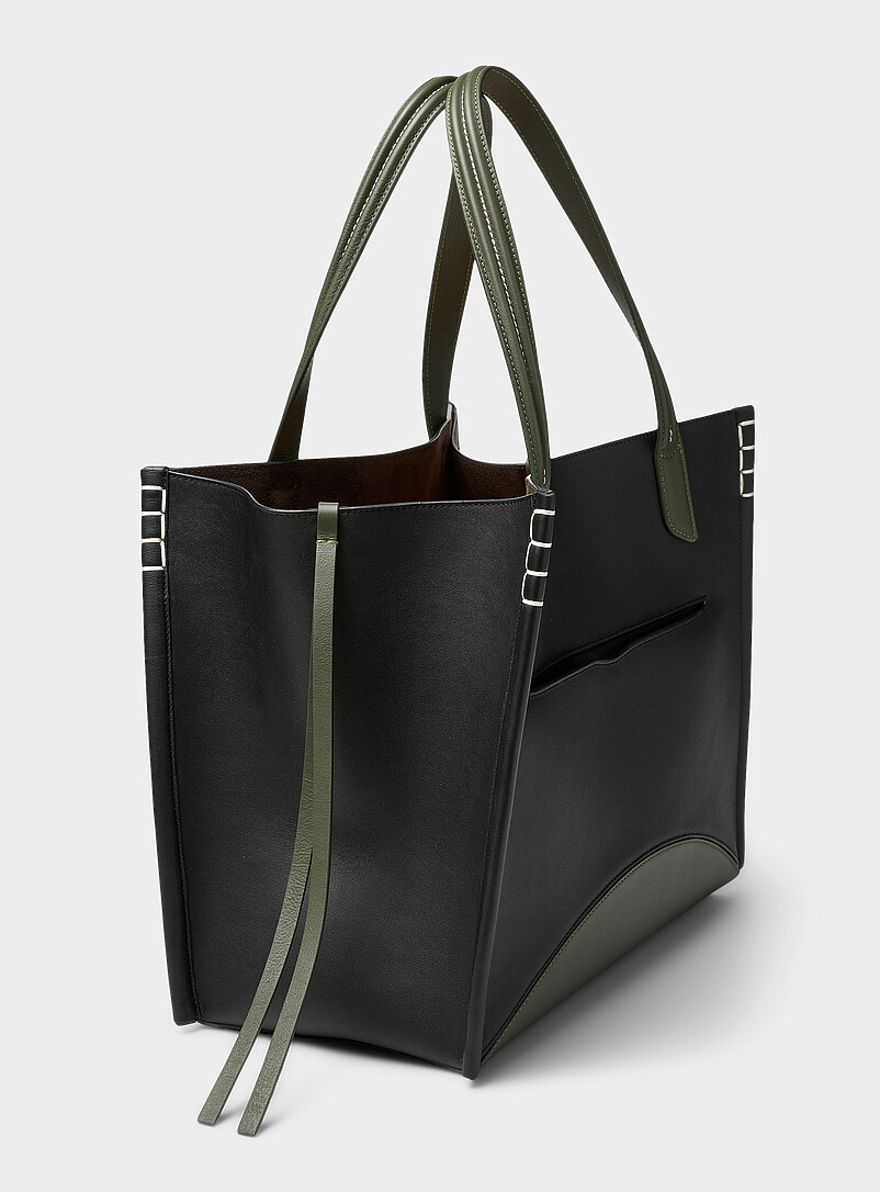Loafer suede bucket bag product image 2