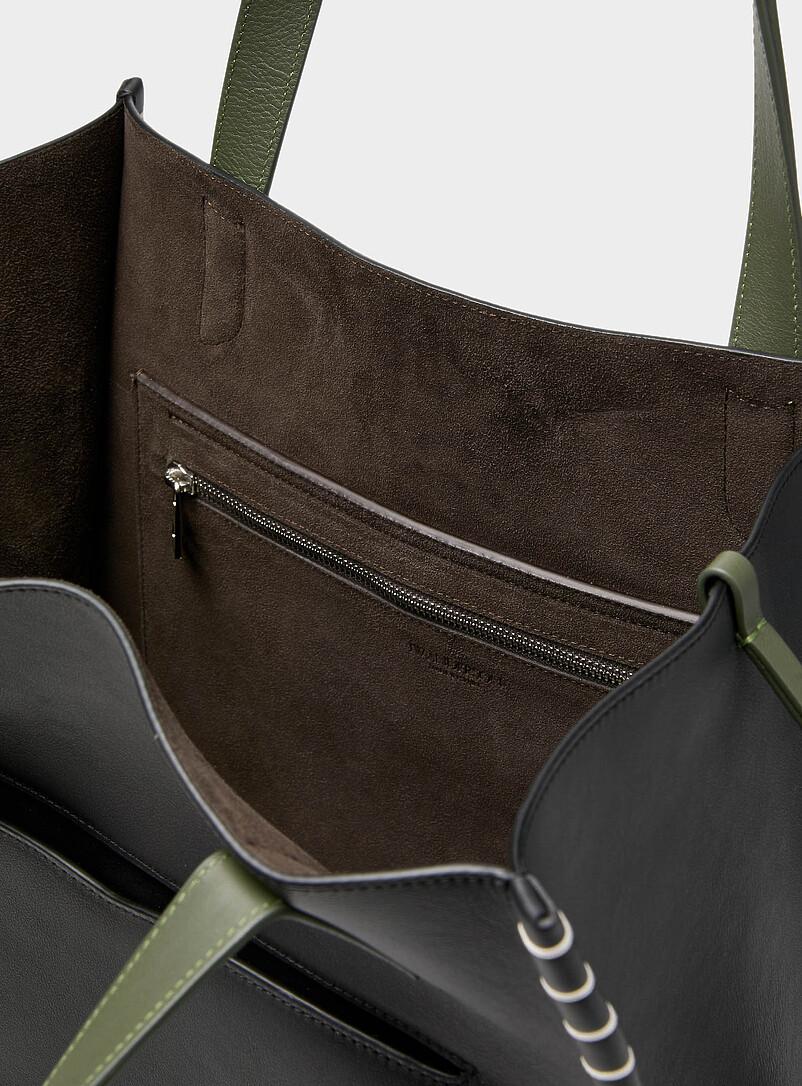 Loafer suede bucket bag product image 3
