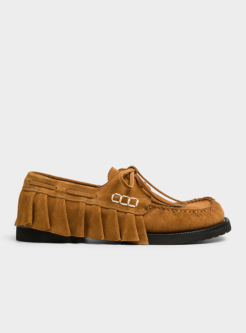 Ruffled boat shoes Women product image (primary)