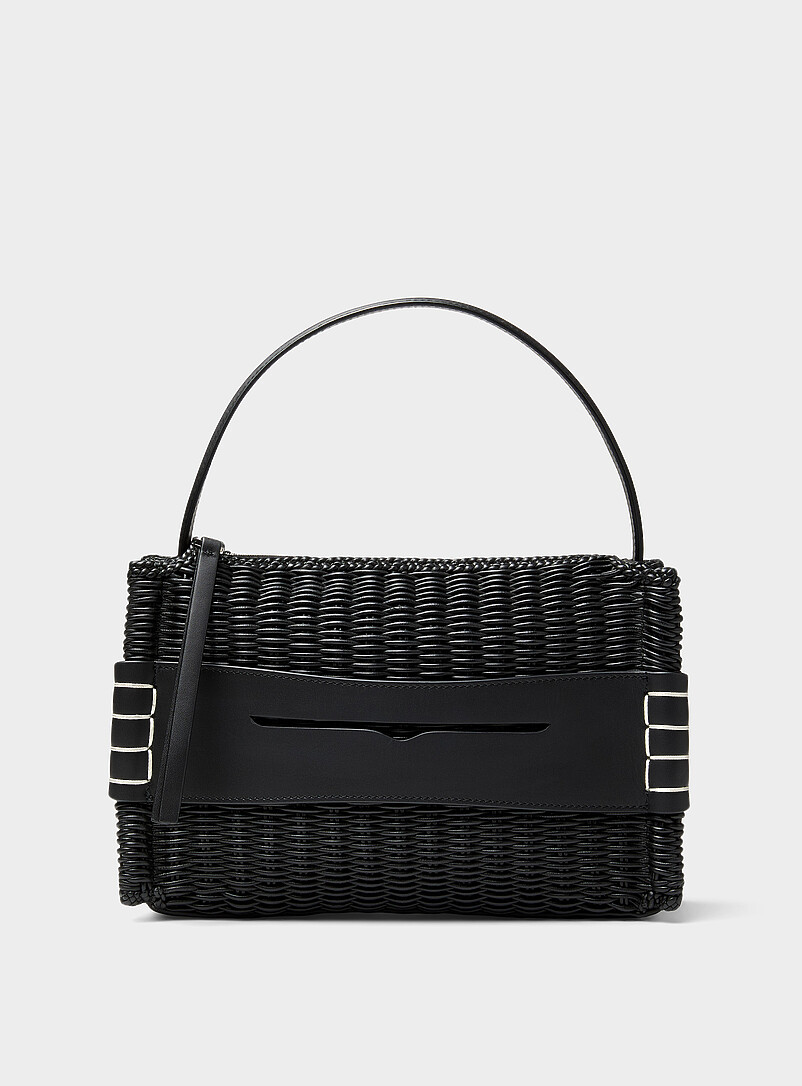 Loafer braided leather bag product image (primary)