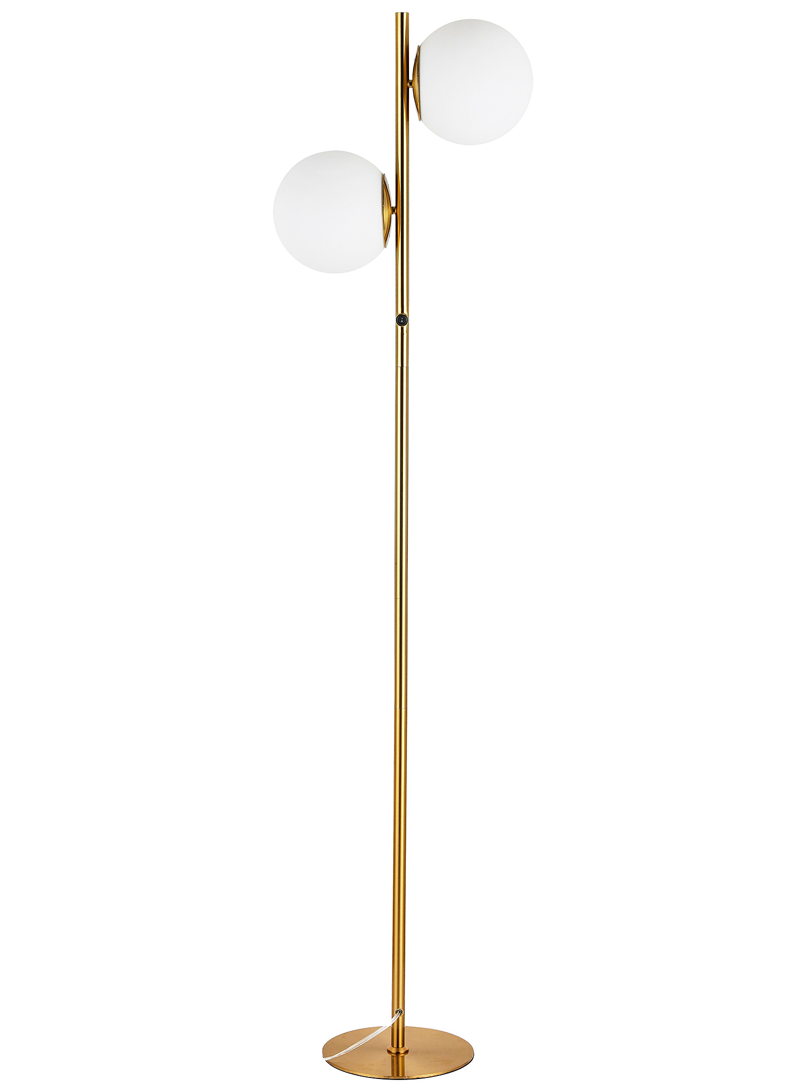 Simons Maison Golden Spherical Design Floor Lamp In Assorted