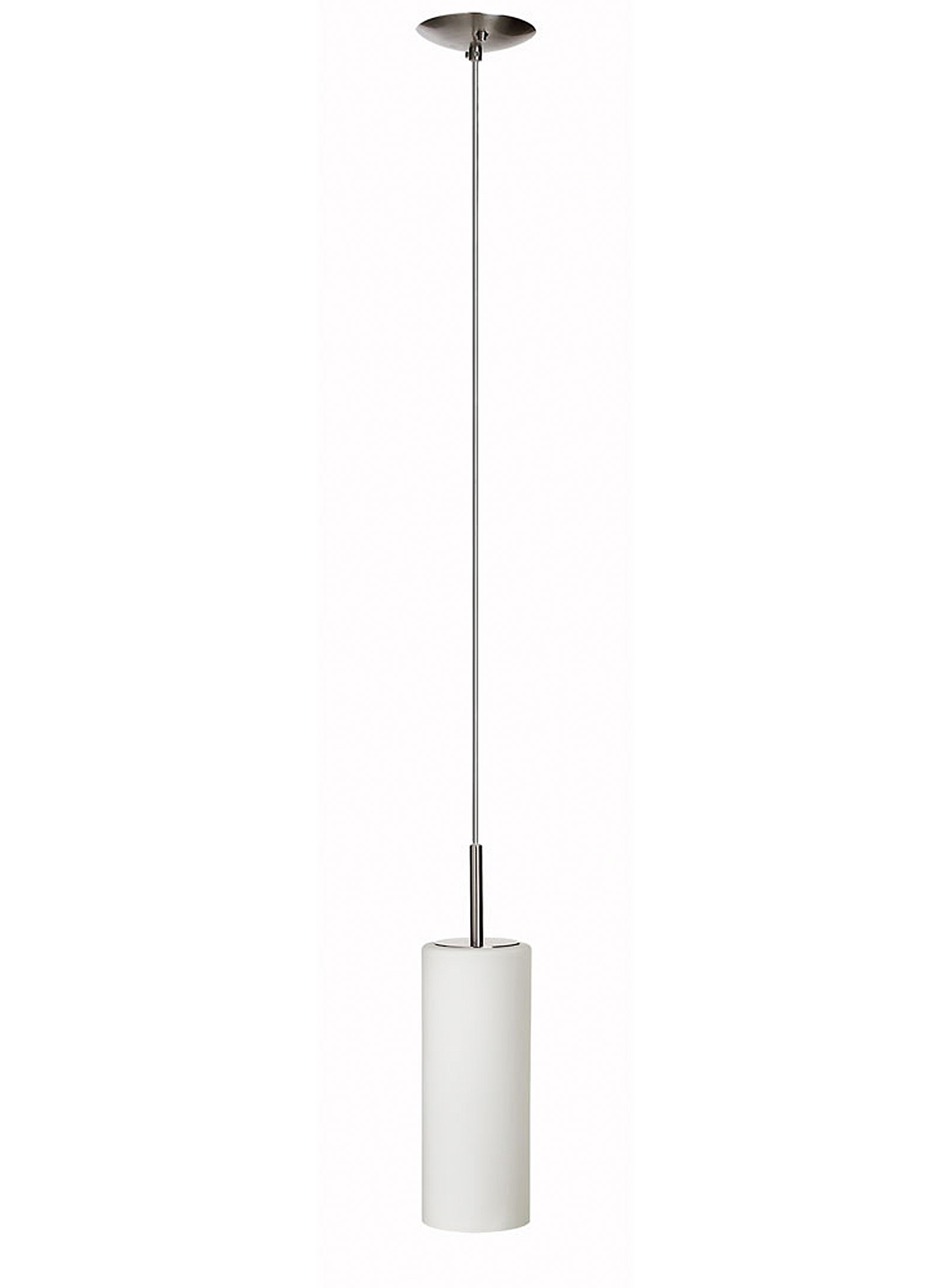 Simons Maison Chromed Opal Hanging Lamp In Silver