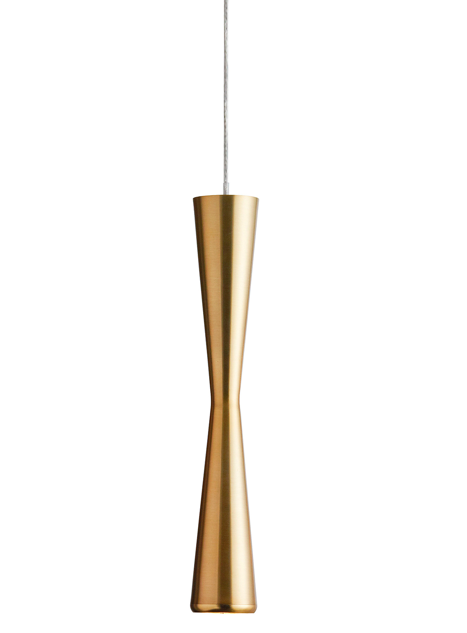 Simons Maison Metallic Hourglass Hanging Lamp In Assorted