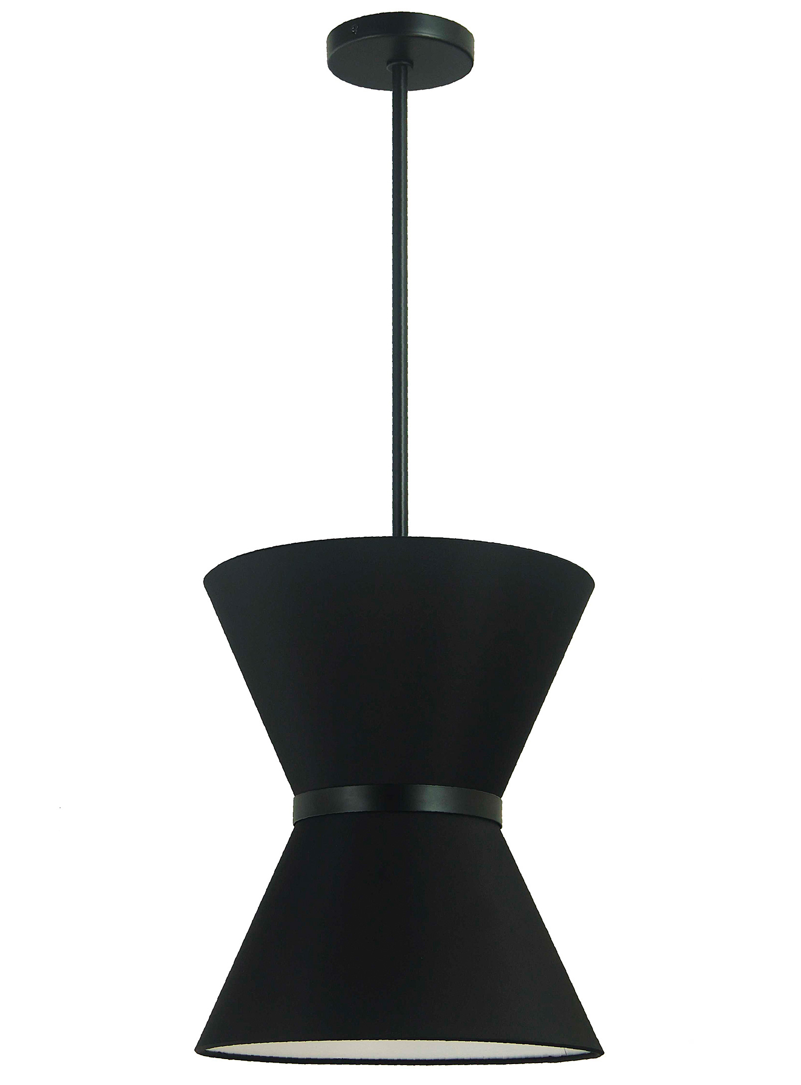 Simons Maison Geometric Balance Hanging Lamp In Black