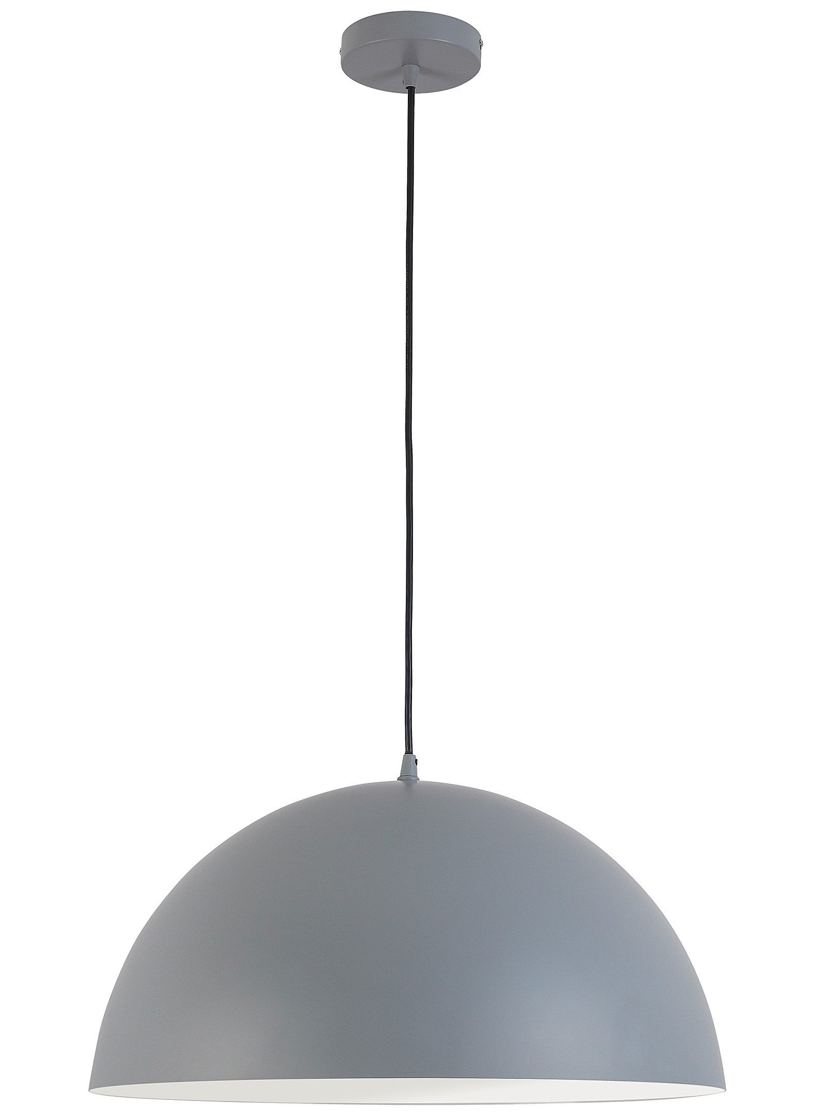 Simons Maison Ash Contrast Dome Hanging Lamp In Grey