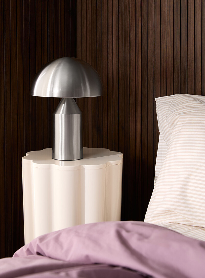 Travis chromed table lamp product image (primary)