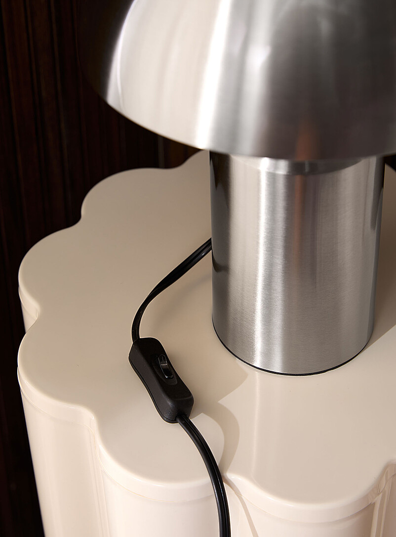 Travis chromed table lamp product image 3