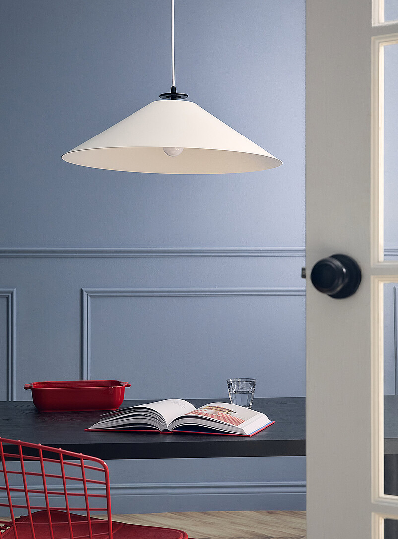 Prudence Matte White Light Fixture 61 Cm In Diameter