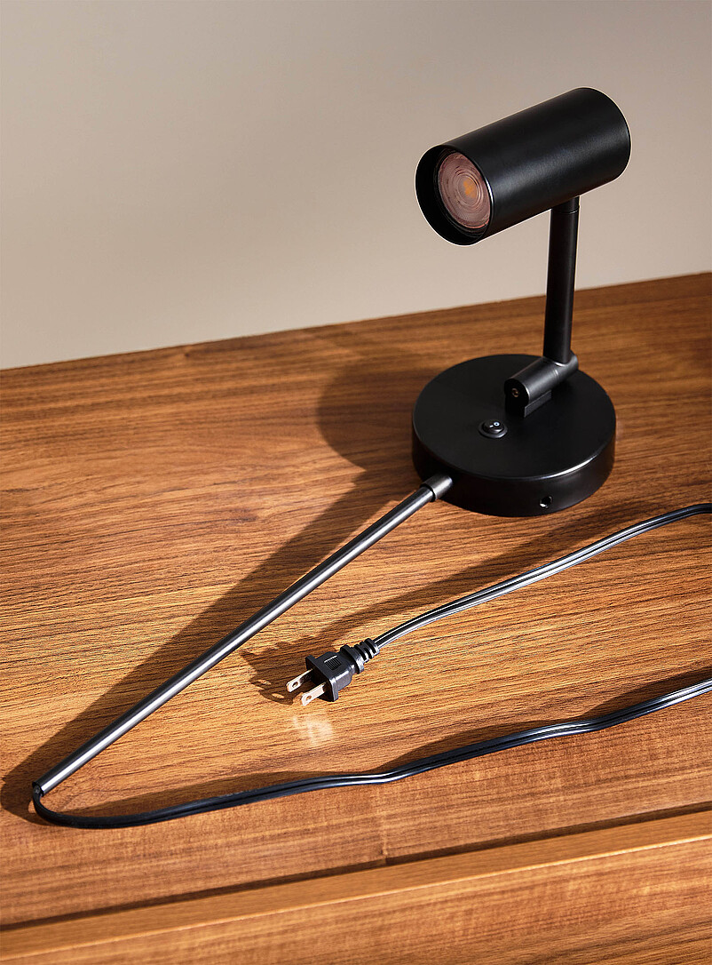 Stanly articulated arm matte black single-beam light fixture product image 3