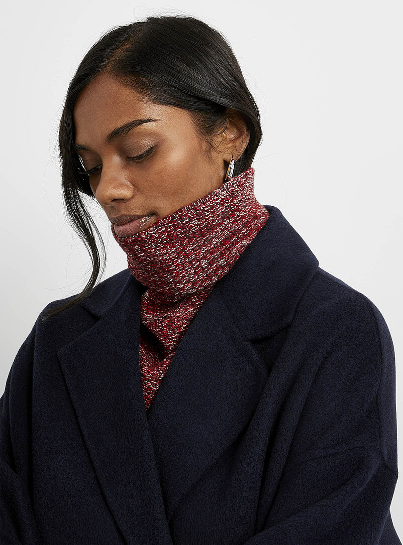 Baby merino wool neck warmer in Thunder blue - £14.99 - Dilling Baby merino wool neck warmer in Thunder blue - £14.99 - Dilling