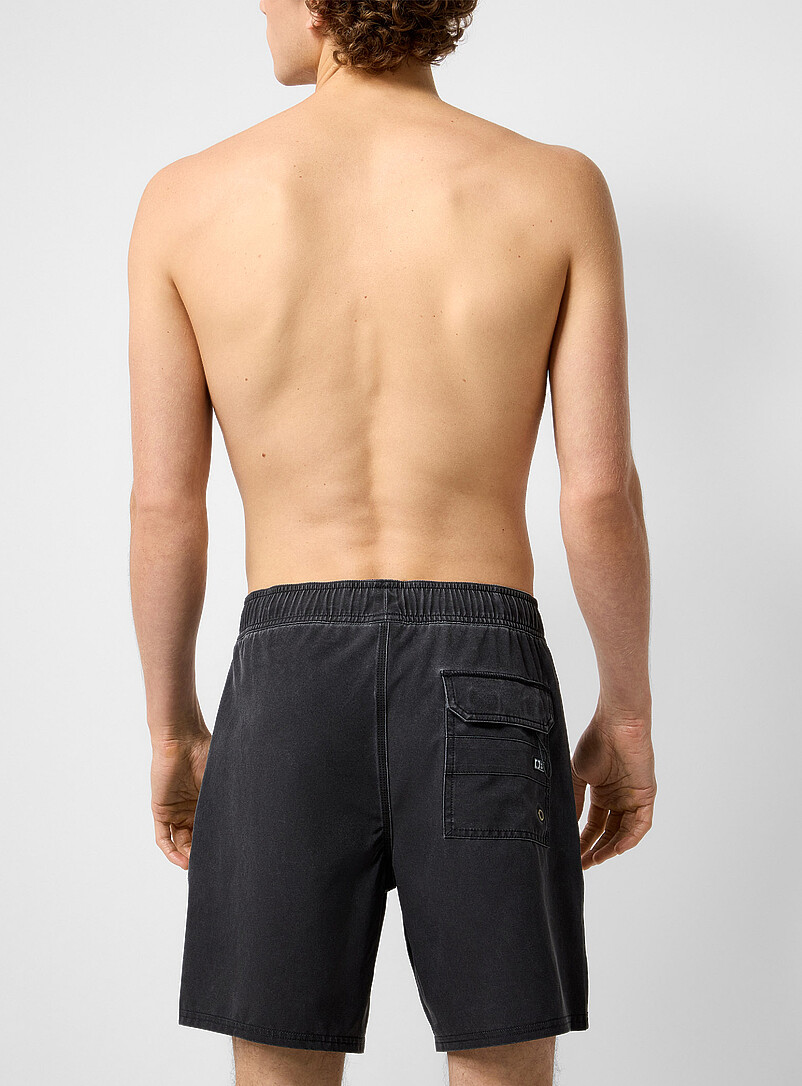 Faded solid swim trunk product image 2