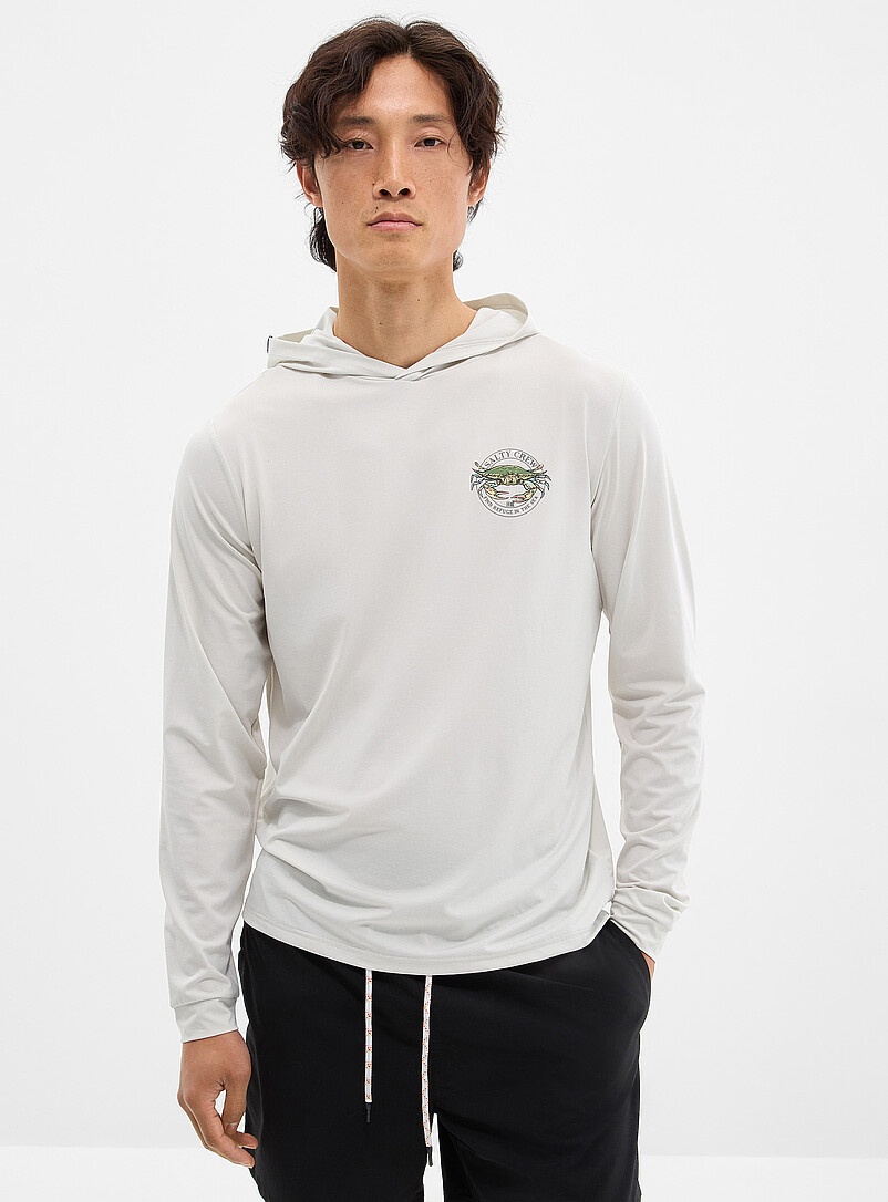 Crab hooded rashguard tee product image 2