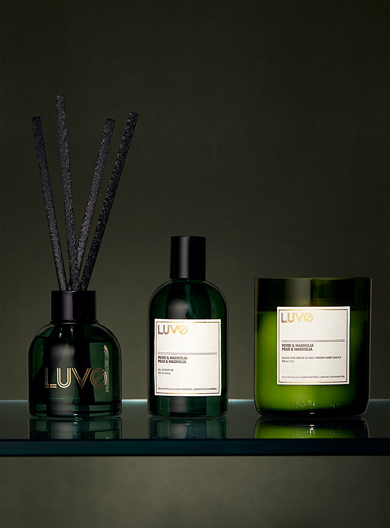 LUVO Pear and magnolia Reeds diffuser gift set