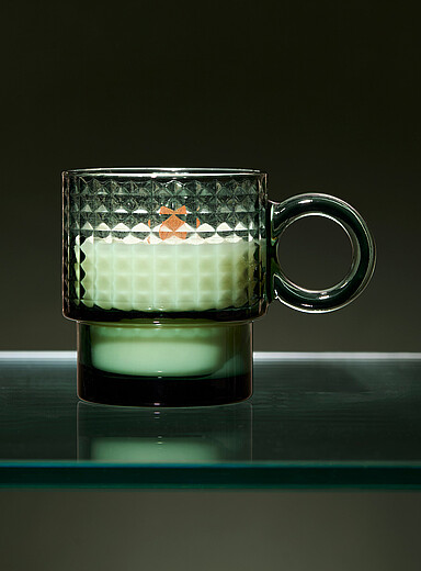 Ristretto coffee mug scented candle