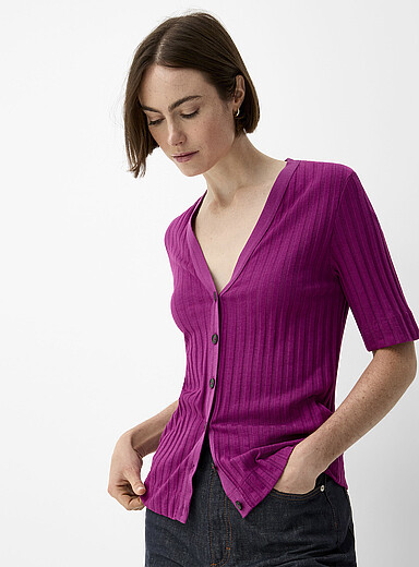 Gilet Sans Manches Femme - Léger, Boutonnage Simple, Col V - Élégant Pour Bureau Ou Loisirs
