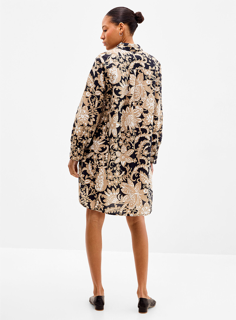Moka floral flared shirtdress product image 3