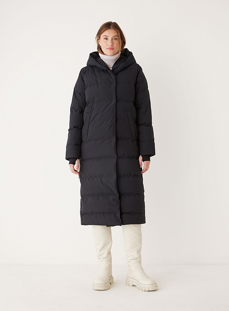 Highland long puffer jacket | Frank And Oak | Women's Quilted and Down ...