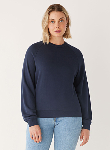 Crew-neck raglan sweatshirt | Frank And Oak | Women's Sweatshirts
