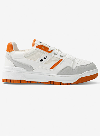 Orange-accent Gen 2 vegan sneakers Unisex | MoEa | Sneakers & Running ...