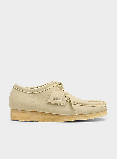 La chaussure mocassin Wallabee &eacute;rable Homme
