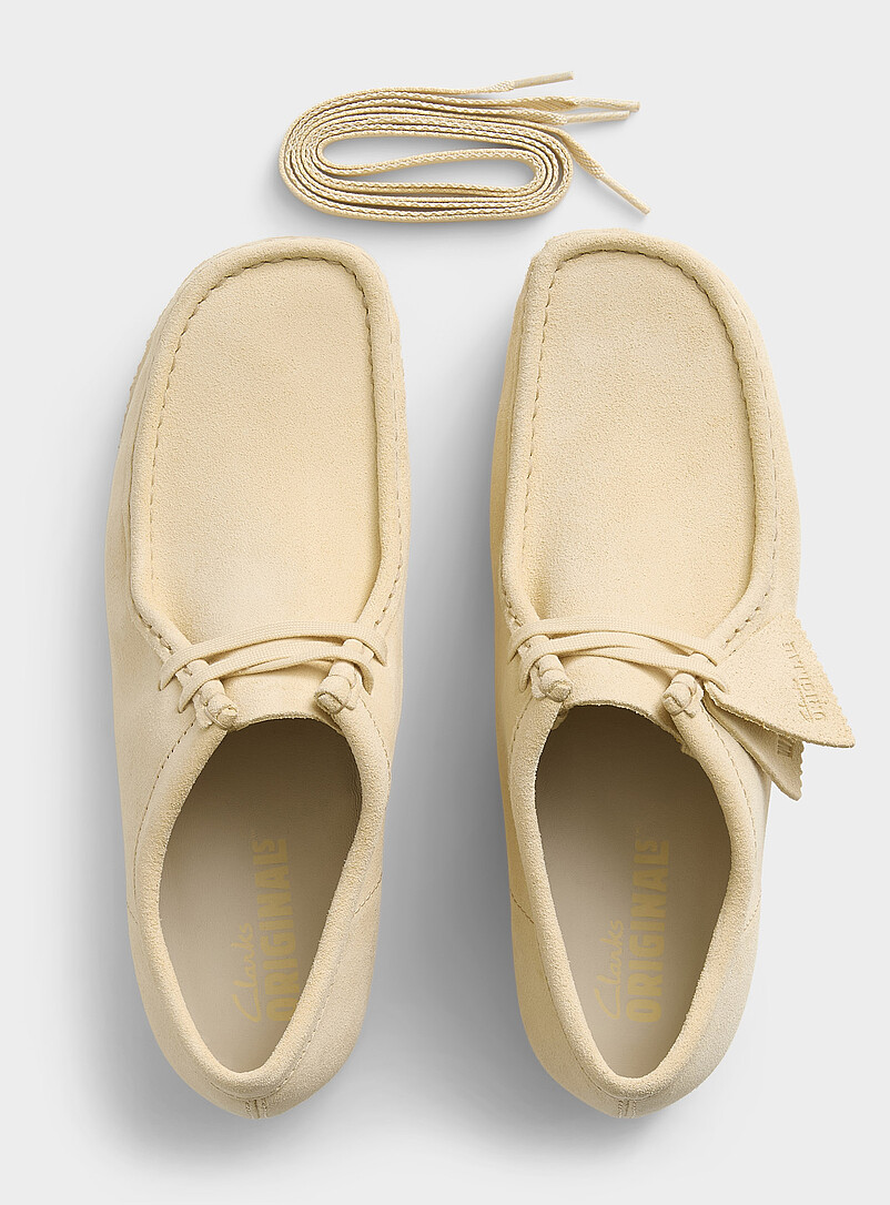 Pale yellow Wallabee loafers Men product image 3