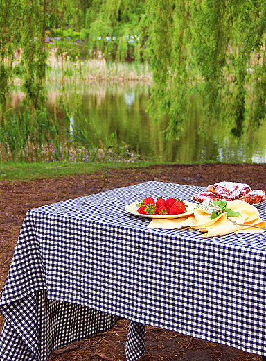 La nappe vichy tissu r&eacute;cup&eacute;r&eacute;