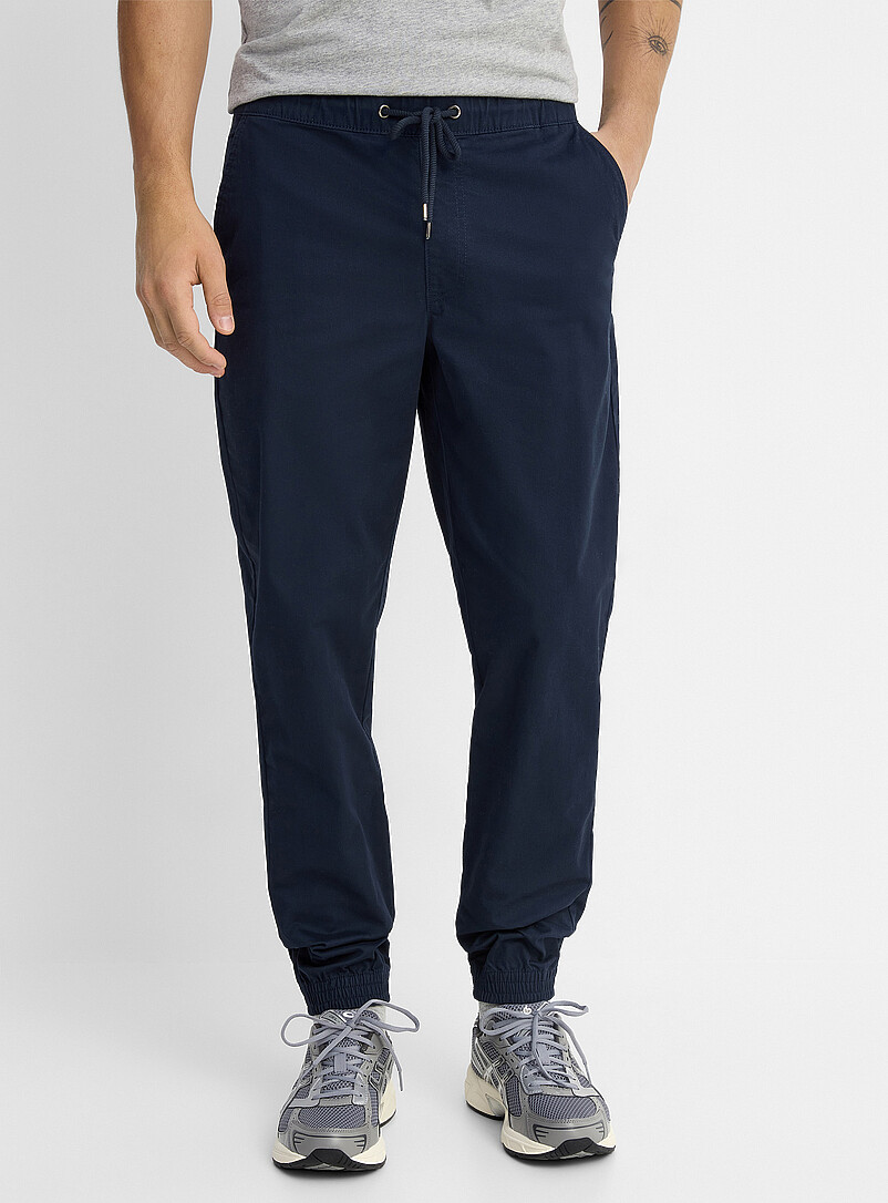 Le 31: Le jogger chino extensible Sable pour homme