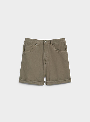 Cuffed 5-pocket short
