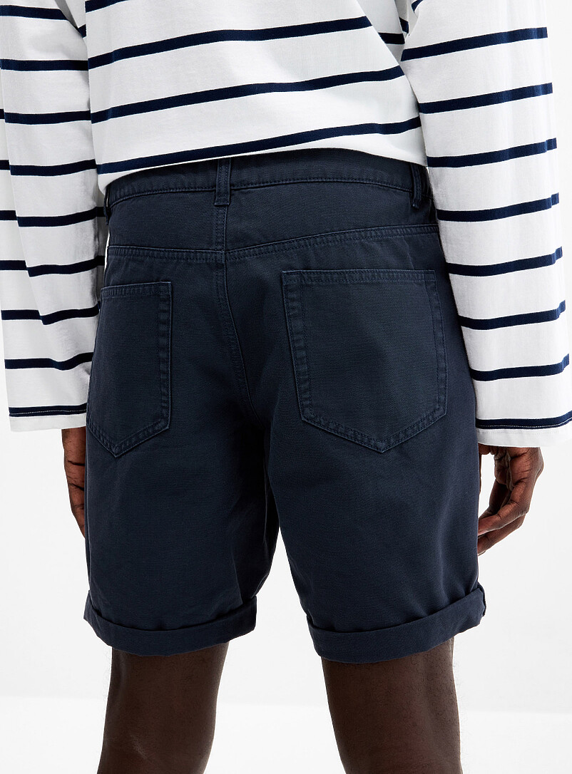 Djab Mossy Green Cuffed 5-pocket short <b>Regular fit</b> for men