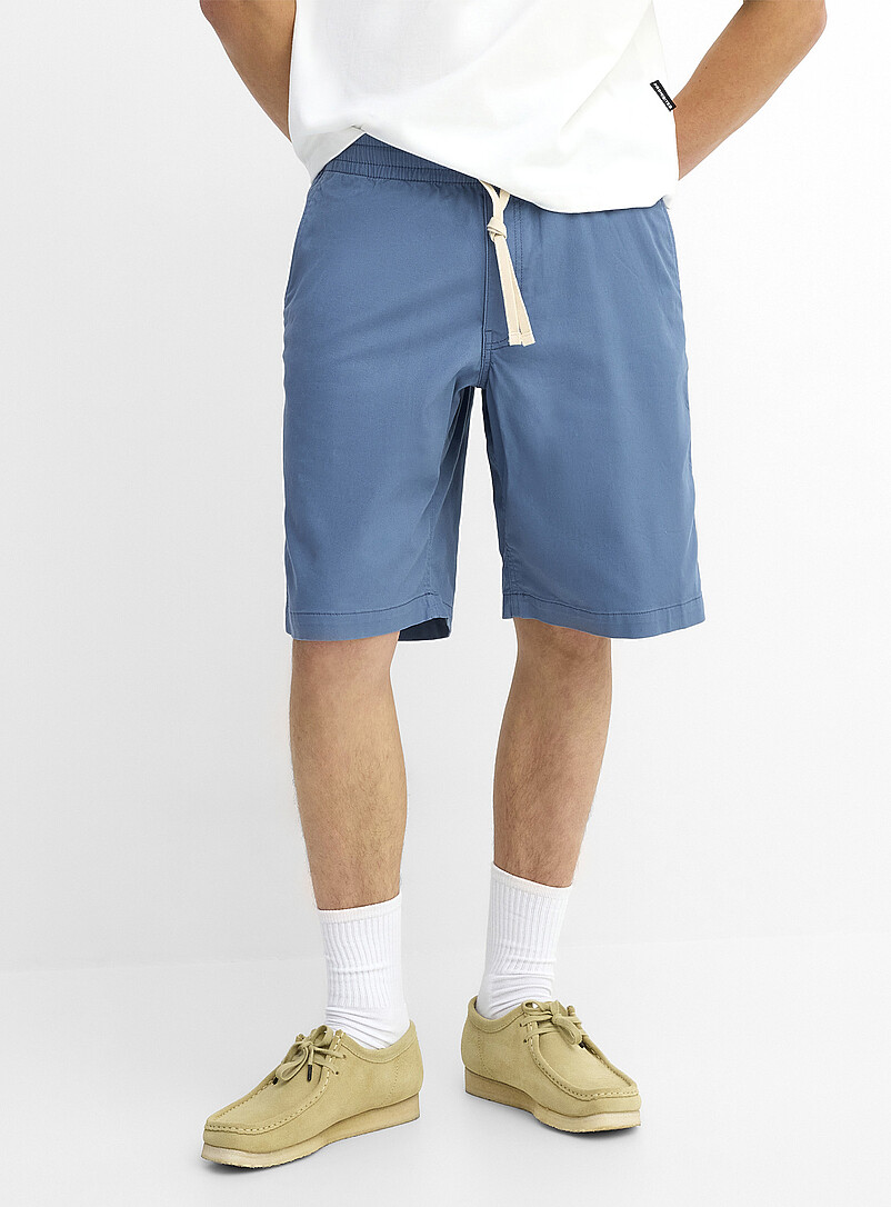 Stretch twill pull-on Bermudas Loose fit product image 2
