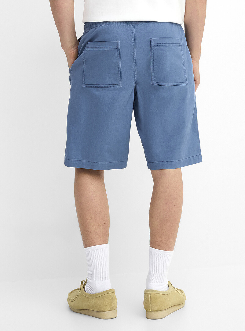 Stretch twill pull-on Bermudas Loose fit product image 3