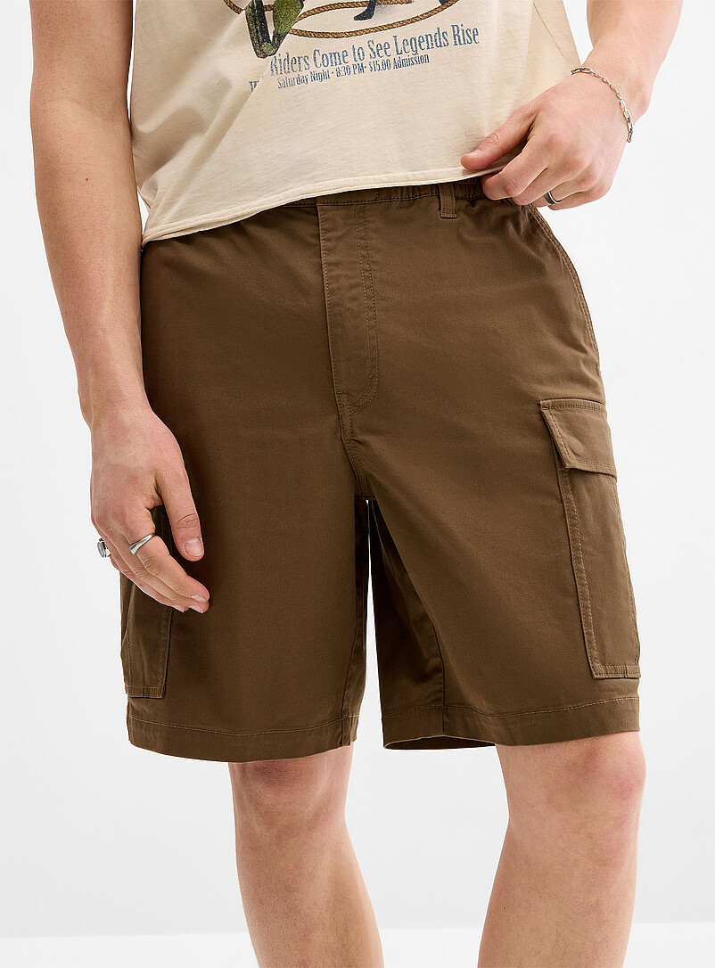 Stretch twill cargo Bermudas Relaxed fit product image 2