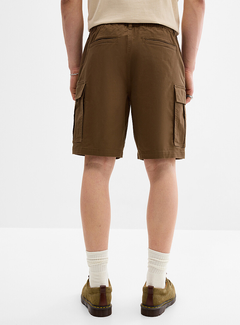 Stretch twill cargo Bermudas Relaxed fit product image 3