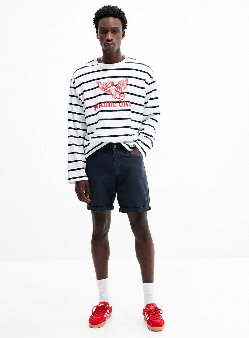 Cuffed 5-Pocket Short Regular Fit