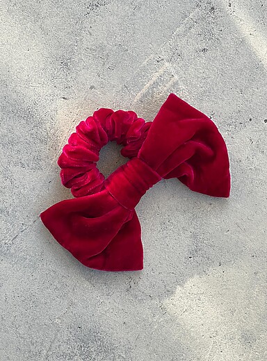 Chubby bow scrunchie