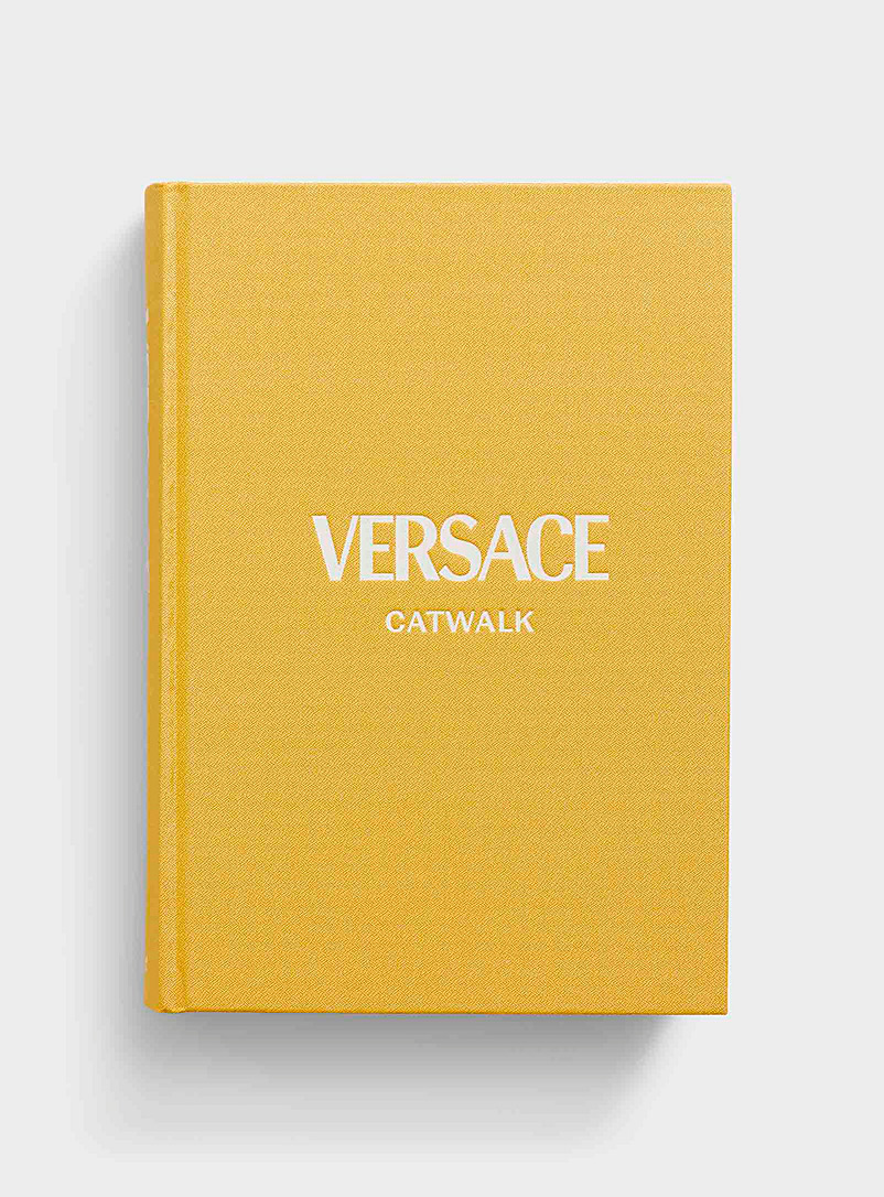 Yale University Press Assorted Versace Catwalk book for men