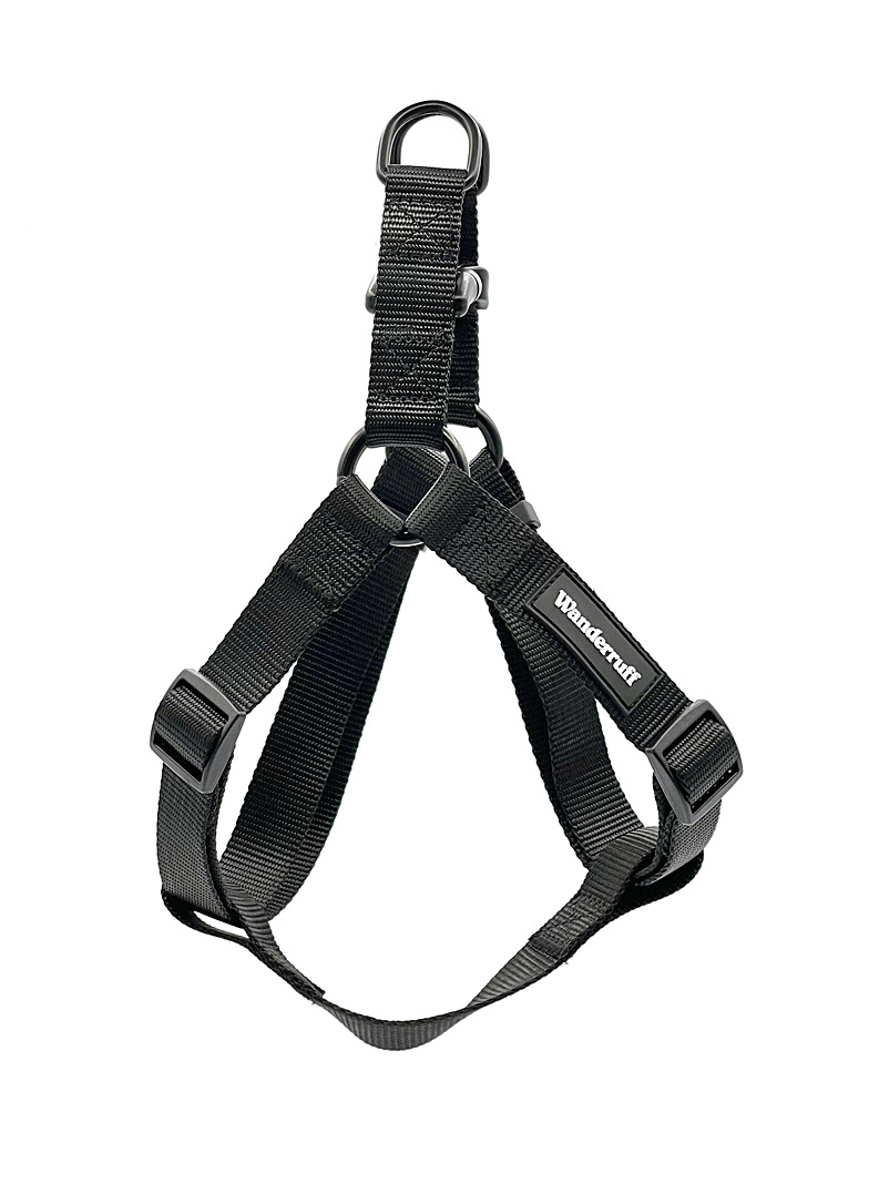 Wanderruff Black Recycled plastic harness