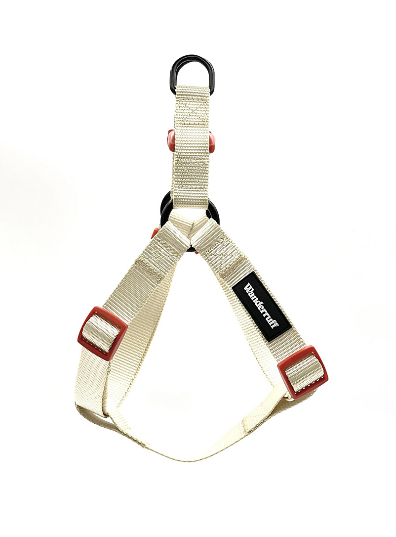 Wanderruff Ivory White Recycled plastic harness