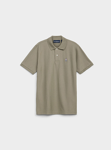 Bunny logo piqu&eacute; polo
