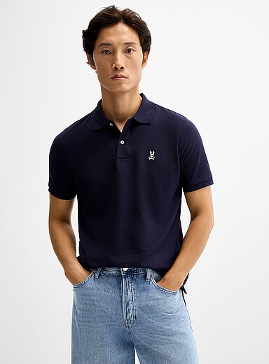 Le polo piqu&eacute; logo Bunny