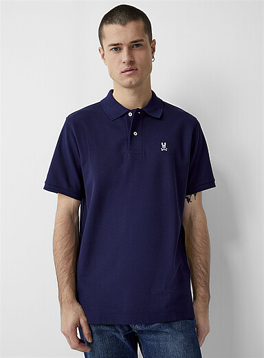 Bunny logo piqu&eacute; polo
