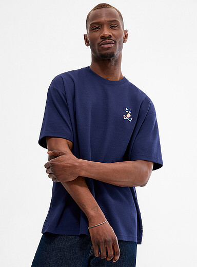 Ara piqu&eacute;-knit T-shirt